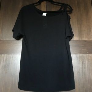 NWT • Black knit shirt